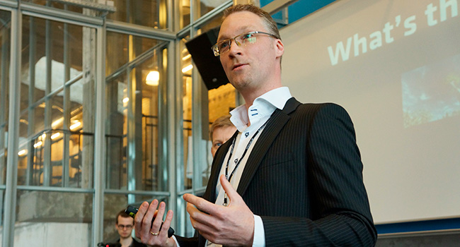 Christian Nielsen, professor i forretningsmodeller og leder af AAUBS. Foto: Morten Lund